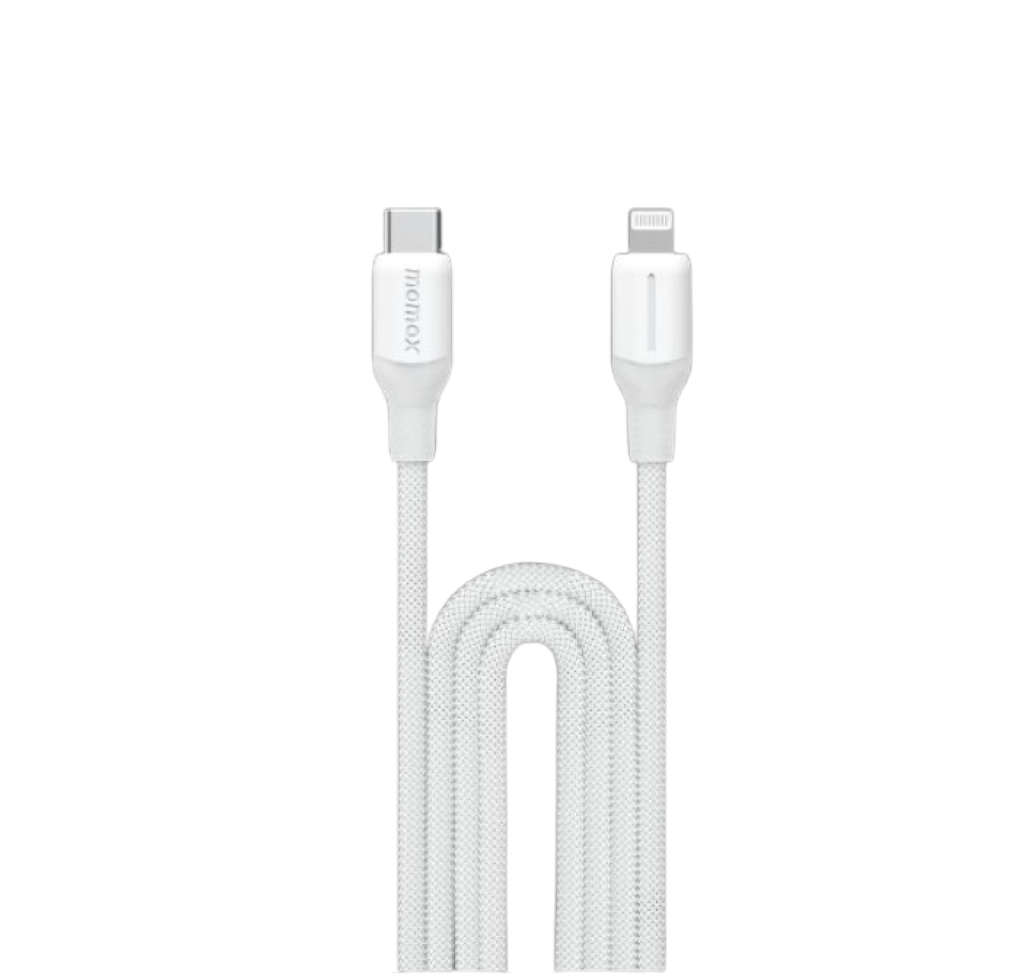 Momax 1 Link USB-C To Lightning 2.0m / Support 35W Charger + Data Cable - White