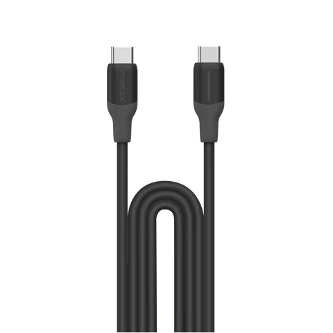 Momax 1 Link USB-C To USB-C 1.2m / Support 60W Charger + Data Transfer Cable - Black