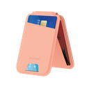 Momax 1 Wallet Magnetic stand card holder Pink