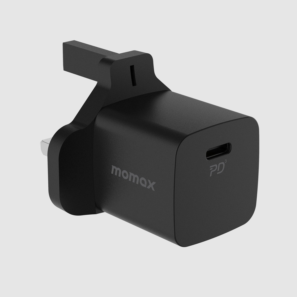 Momax One Plug 20W Mini USB-C Charger - Black