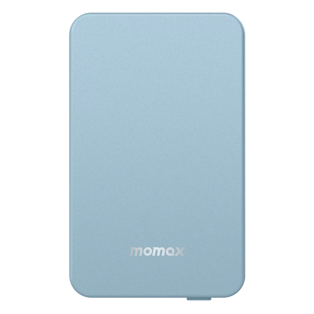 Momax Q.Mag Power7 Magnetic Wireless Battery Pack 10000mAh IP107 - Blue