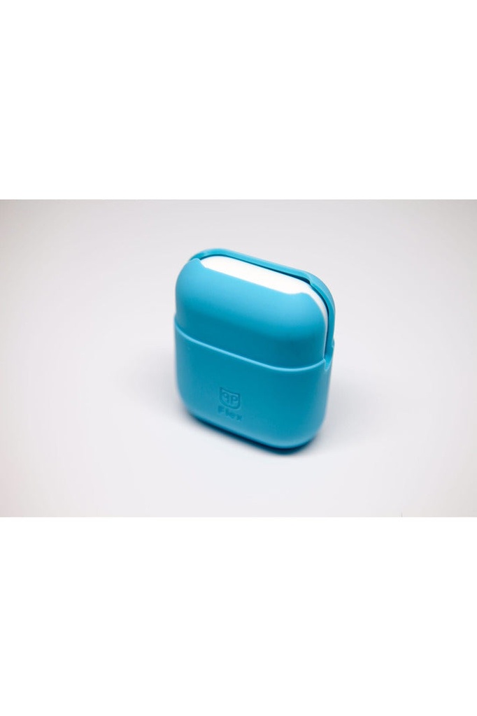 PodPocket AirPods 2 Flex Silicone Case - Coral Blue