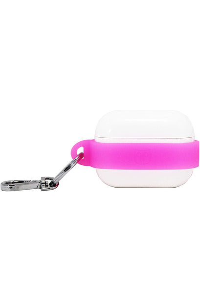 PodPocket AirPods Pro Sling Case with Keychain - Neon Magenta