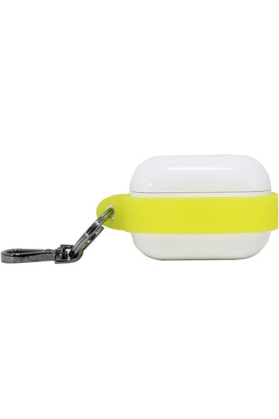 PodPocket AirPods Pro Sling Case with Keychain - Neon Yellow