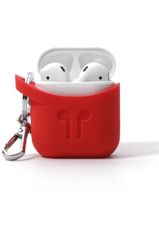 PodPocket AirPods Silcone Case - Red