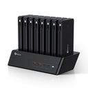 Raycue 8-in-1 Charger Station Combo with 8*10000mAh PD 20W Power Bank - UK