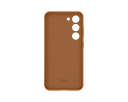 Samsung S23 Leather Cover - Camel