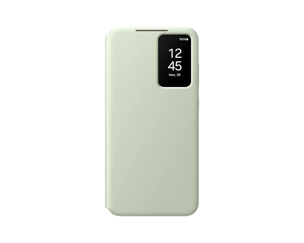 Samsung S24 Plus Smart View Case - Light Green