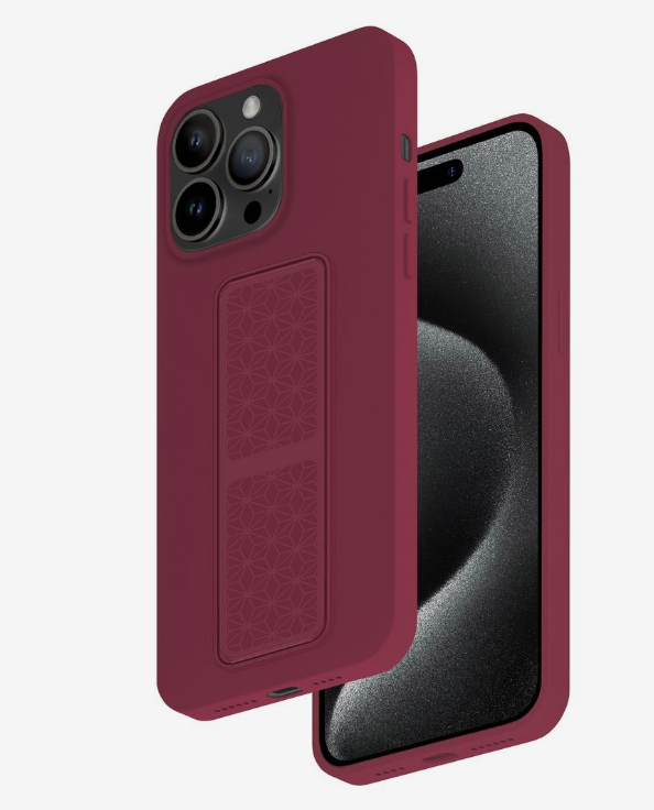 Smartix Premium iGrip Case for iPhone 15 Pro Max Plum