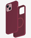 Smartix Premium Silicone Magnetic Case for iPhone 15 Plum