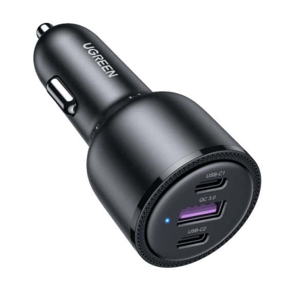 UGREEN 69W USB-C Car Charger - Black