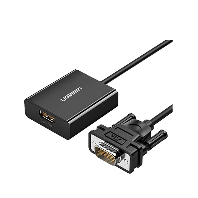 UGREEN HDMI to VGA Adapter with 3.5mm Audio Jack