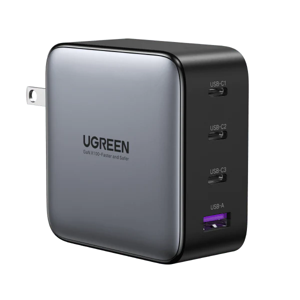 UGREEN Nexode USB-C Charger 100W GaN Desktop Charger 4 Ports