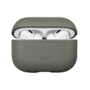 Uniq Terra Genuine Leather AirPods Pro 2nd Gen 2022 Case - Lichen Green