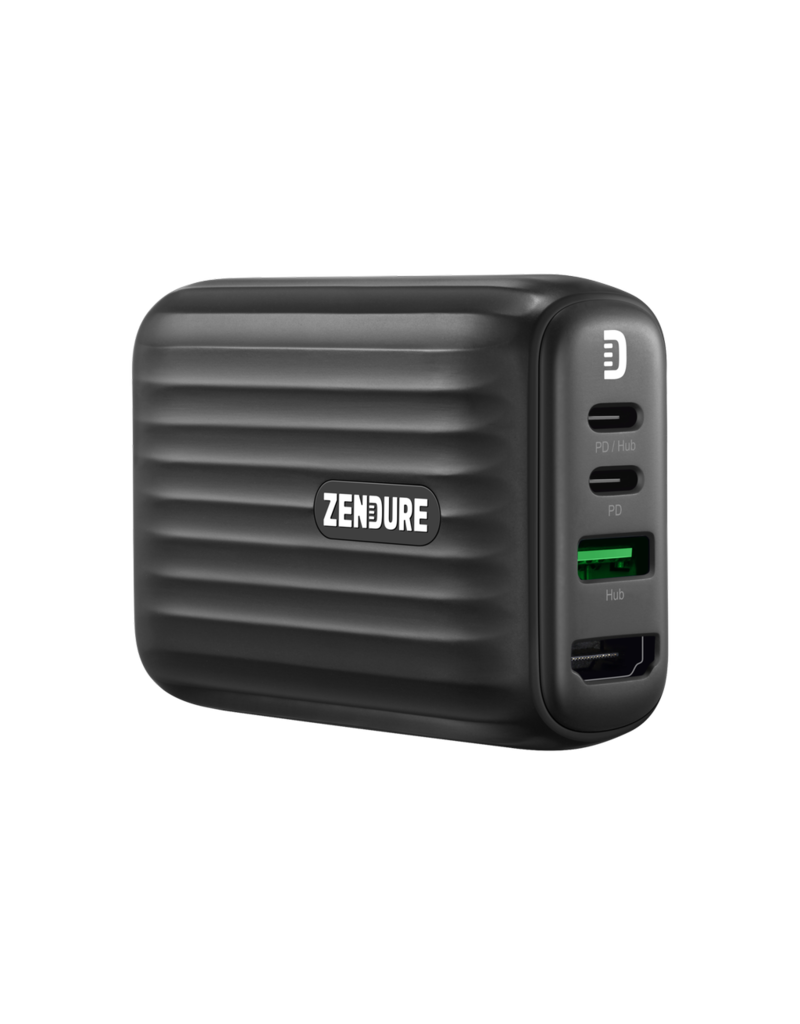 Zendure SuperHub AC input 4 output [2PD/1USB/1HDMI] - Black