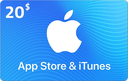 Apple iTunes Gift Card 20$ - USA