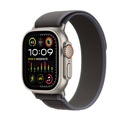 Apple Watch Ultra 2 GPS + Cellular, 49mm Titanium Case with Blue/Black Trail Loop - M/L