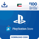 PlayStation Network Gift Card 100 USD - PSN Kuwait