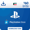 PlayStation Network Gift Card 60 USD - PSN Kuwait