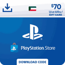 PlayStation Network Gift Card 70 USD - PSN Kuwait