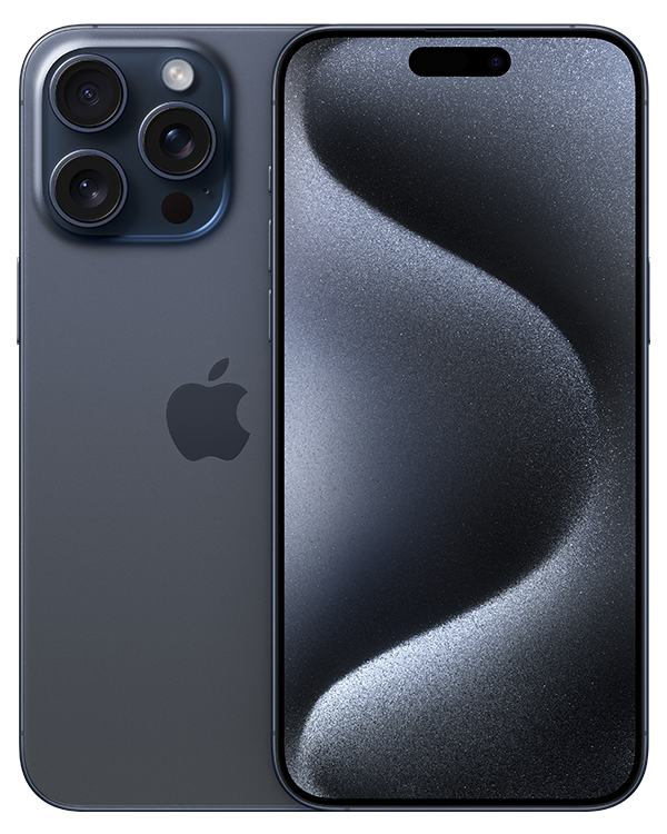 Apple iPhone 15 Pro Max 1TB - Blue Titanium