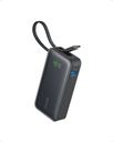 Anker Nano Power Bank 10000mAh 30W PD (Built-In USB-C Cable)  - Black