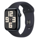 Apple Watch SE 2nd Gen GPS, 40mm Midnight Aluminum Case with Midnight Sport Band - M/L
