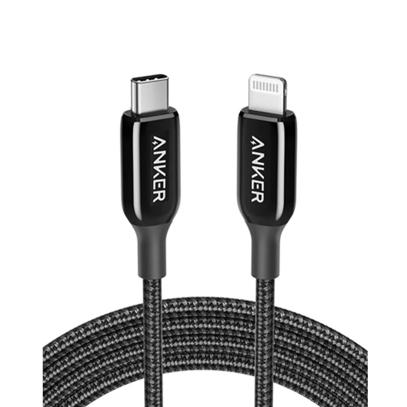 Anker PowerLine+ III USB-C to Lightning 1.8m - Black