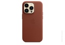 Apple iPhone 14 Pro Leather Case with MagSafe - Umber