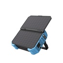 Powerology 600W 192000mAh Portable Generator Integrated Solar Panel - Blue