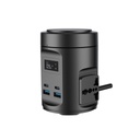 Powerology Magsafe Power Hub USB-C Power Delivery And USB-A QC 3.0 - Black