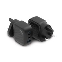 Powerology GaN Ultimate Dual PD Charger - Black