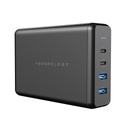 Powerology 4-Output 156W Quick Charging Power Terminal - Black