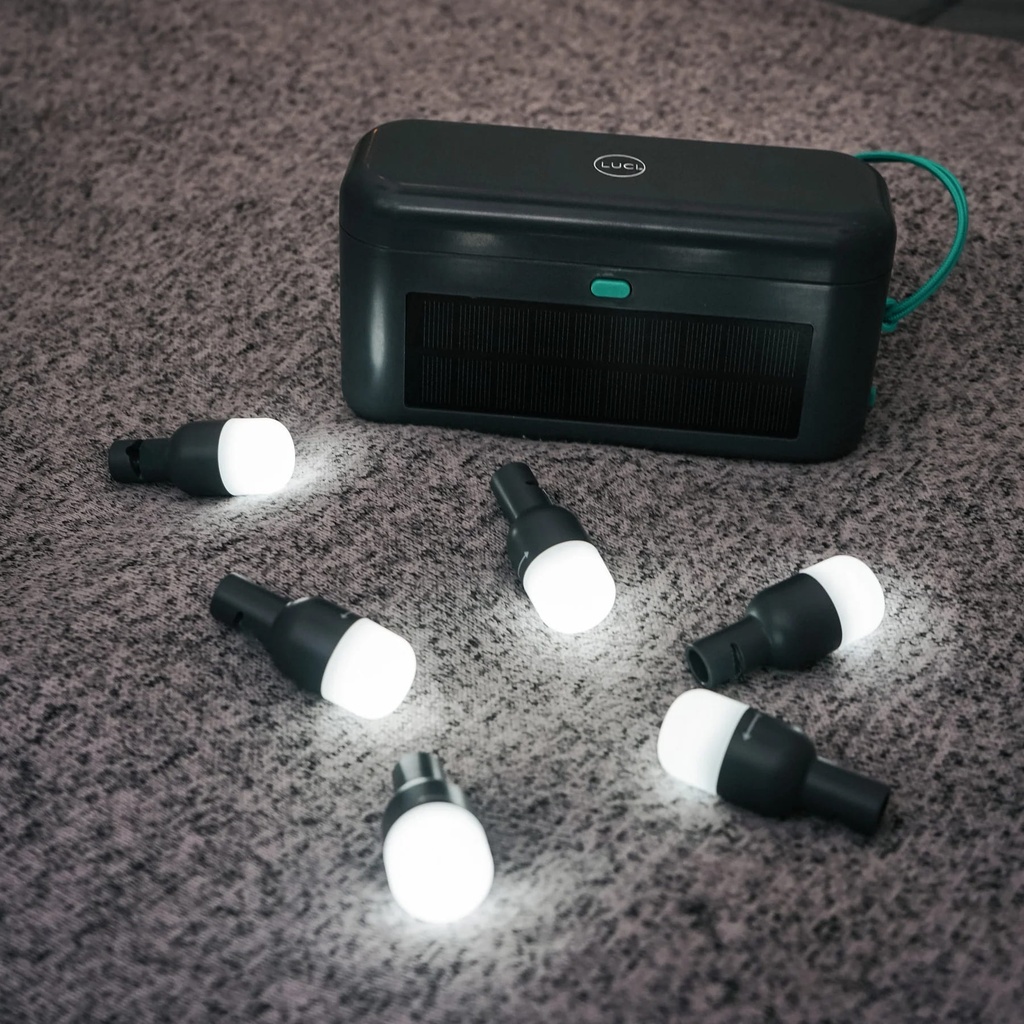 MPOWERD Luci Site Lights Solar Anywhere Lights - Black