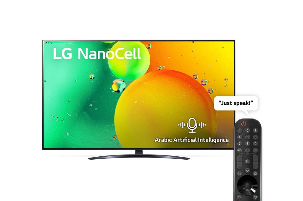 LG 75-inch NANO TV,4K NanoCell,60Hz,3 x HDMI2.0,2 x USB (75NANO796QA)