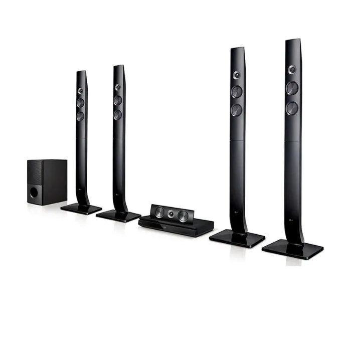 LG Home Theater 5.1 CH 1000 Watts, Black – (LHD70C)