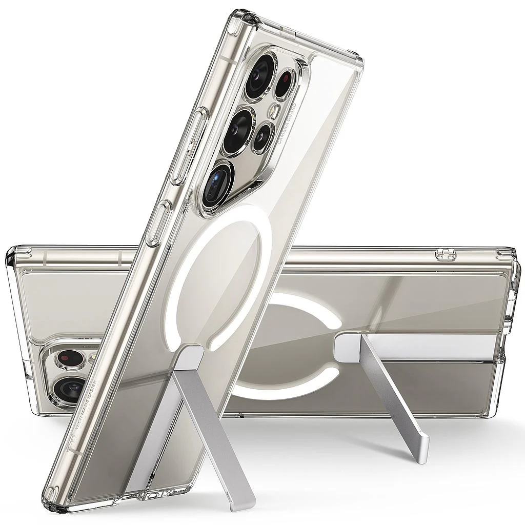  ESR Samsung Galaxy S24 Ultra Boost Flickstand Case (HaloLock) (Clear)