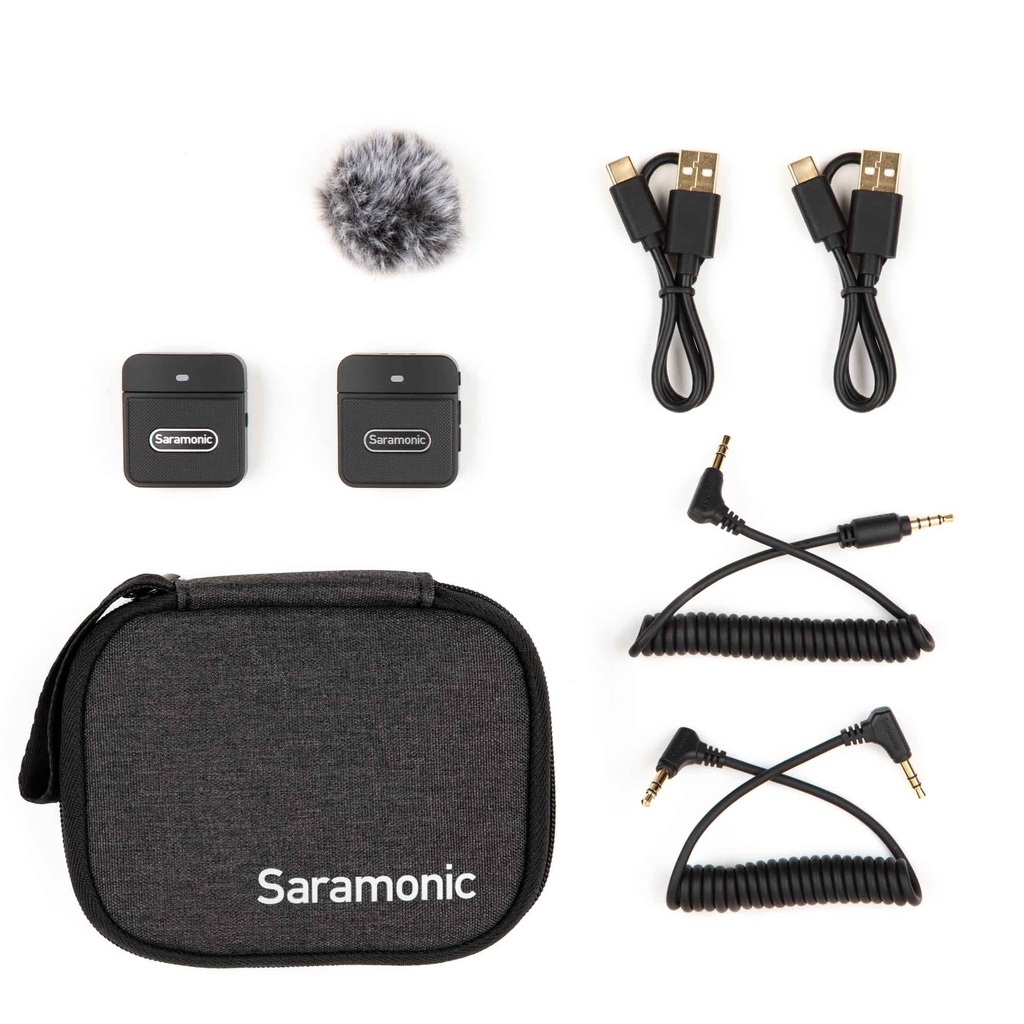 Saramonic 3.5mm 2.4G Dual Channel Wireless Microphone Blink100 B1