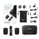 Saramonic Lightning 2.4G Dual Channel Wireless Microphone with Charging Case Blink500 ProX B4