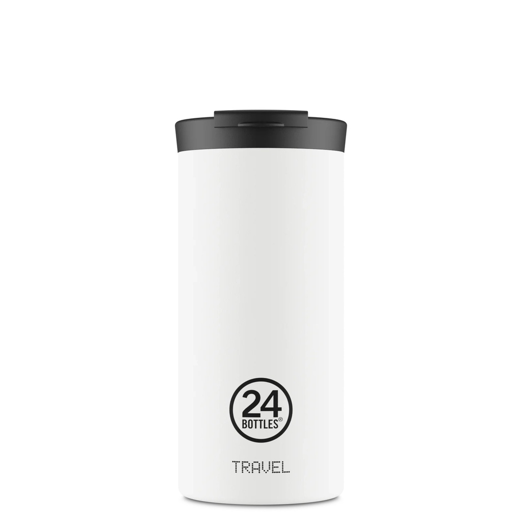 24Bottles Travel Tumbler 600ml Ice White