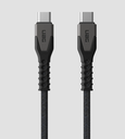 UAG USBC-USBC 1.5m Rugged Kevlar Cable Black/Grey