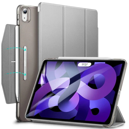 ESR iPad Air 11"/10.9" (2020-2024) Gen6/5/4 Ascend Trifold Case (Silver Gray)