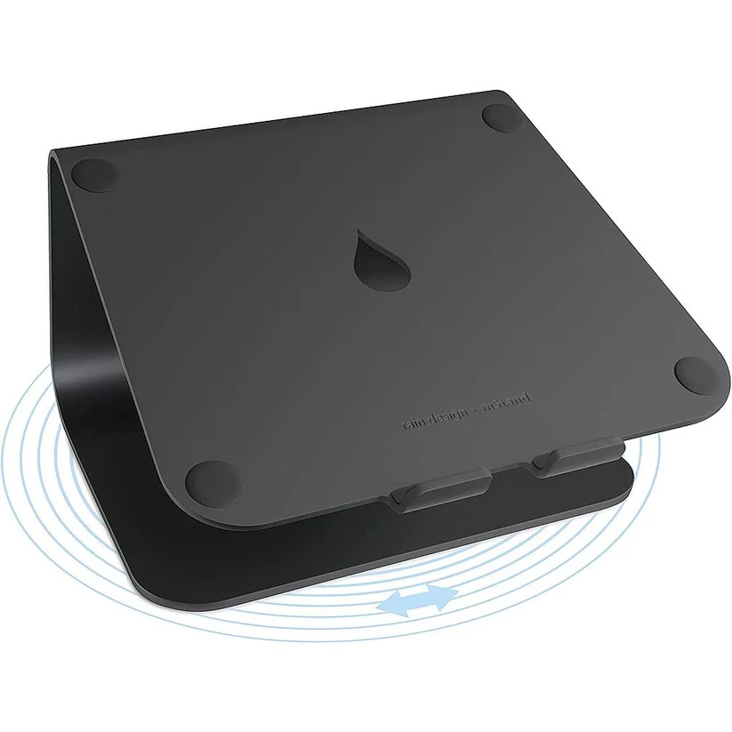 Rain Design mStand360 Laptop Stand w/ Swivel Base (Black)