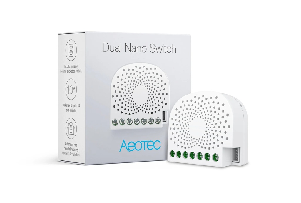 Aeotec Dual Nano Switch