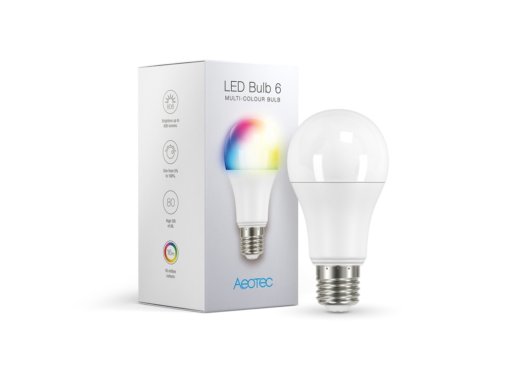 Aeotec LED BULB – Multi Color