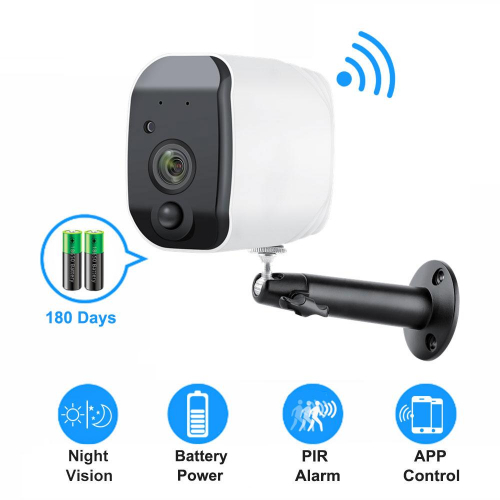 Tuya Smart Low Power Wifi Camera HD PST-LB208 (Outdoor)