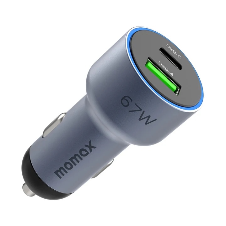 Momax MoVe 67W dual-port car charger (Bundle with DL16)