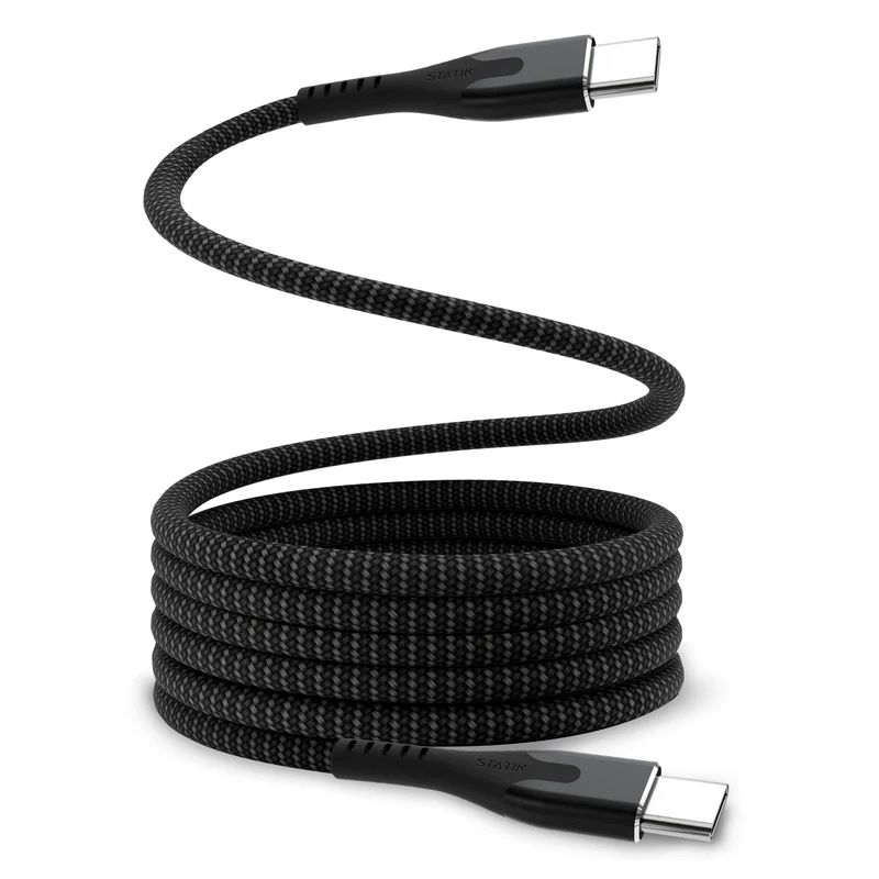 Statik MagStack Pro Magnetic 100W Cable USB-C to USB-C 1.8m