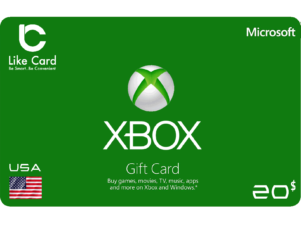 Xbox Card 20$ USA