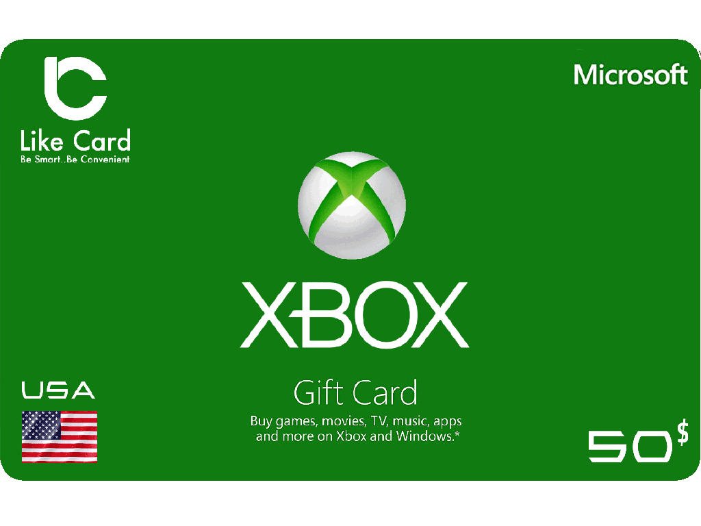 Xbox Card 50$ USA